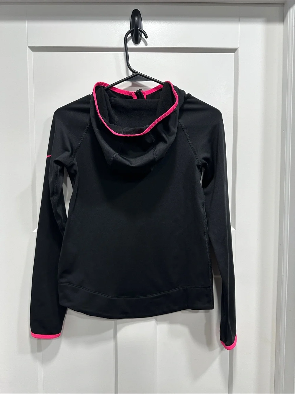 Girls Nike 1/4 Zip Hoodie - Size Large